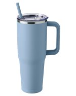 Custom 40 oz Vacuum Insulated Stainless Steel Travel Tumbler - 6