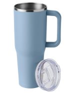 Custom 40 oz Vacuum Insulated Stainless Steel Travel Tumbler - 8