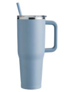 Custom 40 oz Vacuum Insulated Stainless Steel Travel Tumbler - 9