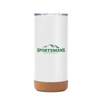 Custom 18 Oz. Cork Bottom Vacuum-Sealed Mug - 7