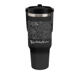 Custom 40 Oz. Full Laser Peak Intrepid Recycled Stainless Steel Tumbler - 2