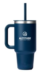 Custom Hydro Flask® All Around™ Travel Tumbler 32oz with Straw - 7