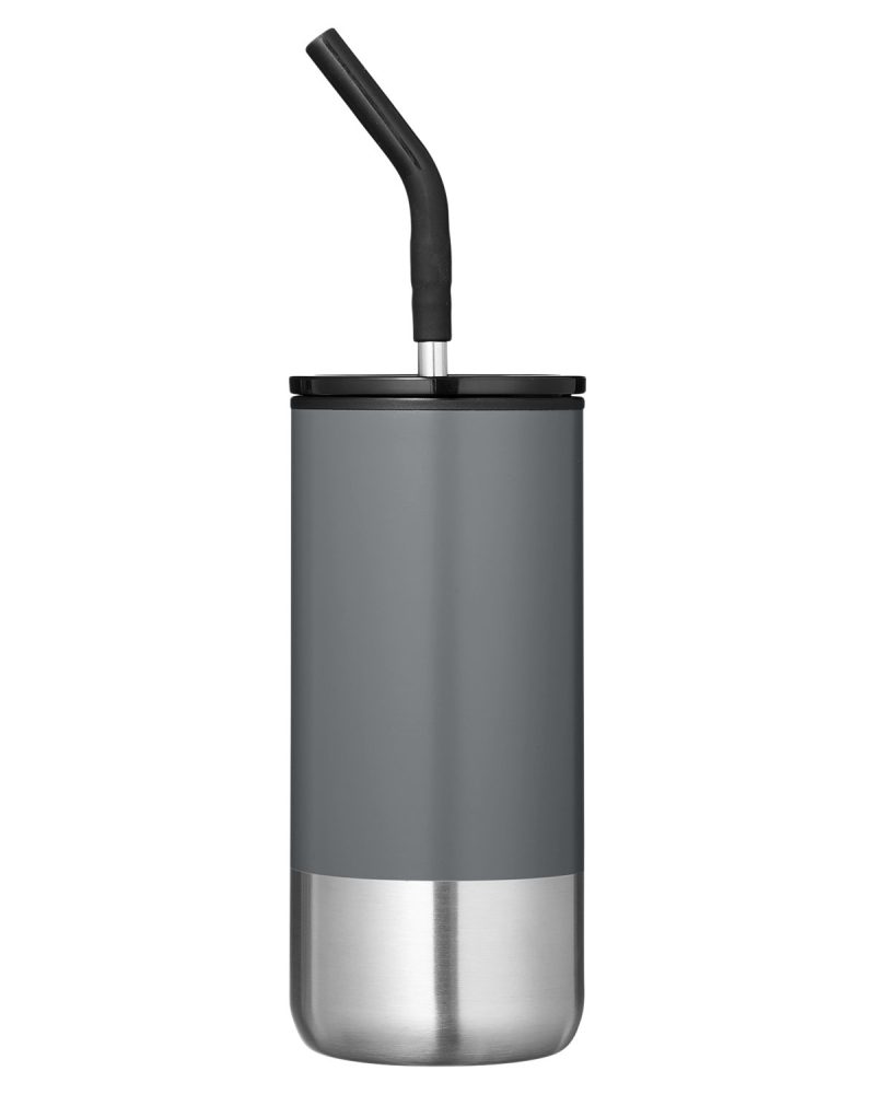Custom Summit 16 oz Insulated Tumbler With Straw - 3