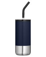Custom Summit 16 oz Insulated Tumbler With Straw - 4