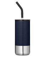 Custom Summit 16 oz Insulated Tumbler With Straw - 6