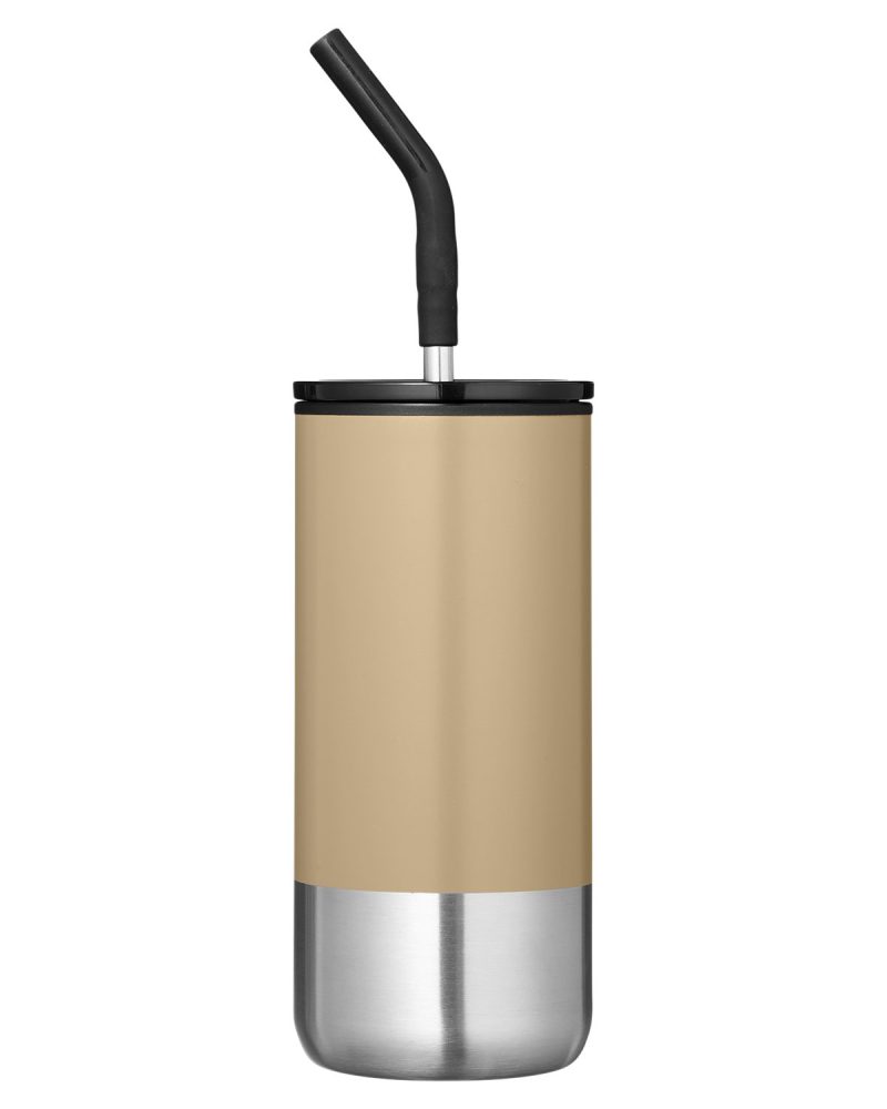 Custom Summit 16 oz Insulated Tumbler With Straw - 9