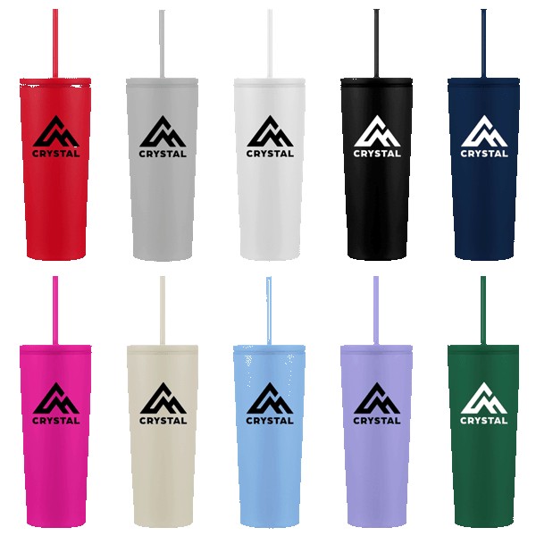 Telluride-24oz-Straw-Tumbler-TM25801 Custom Telluride 24oz Straw Tumbler