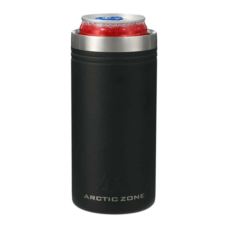 Custom 12 Oz. Arctic Zone® Titan Thermal HP® Slim Can Cooler & Tumbler - 1