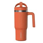 Custom 18 oz Hydrapeak® Stainless Steel Insulated Tumbler With Handle and Straw Lid - 6