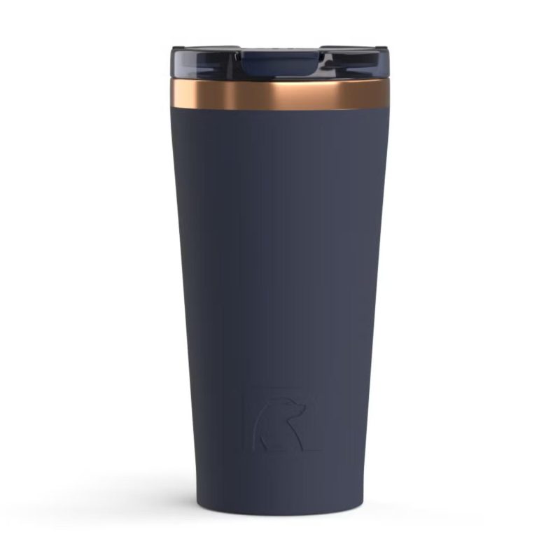Custom 18 oz RTIC® Stainless Steel Ceramic Lined Happy Hour Pint Tumbler - 1