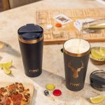 Custom 18 oz RTIC® Stainless Steel Ceramic Lined Happy Hour Pint Tumbler - 4