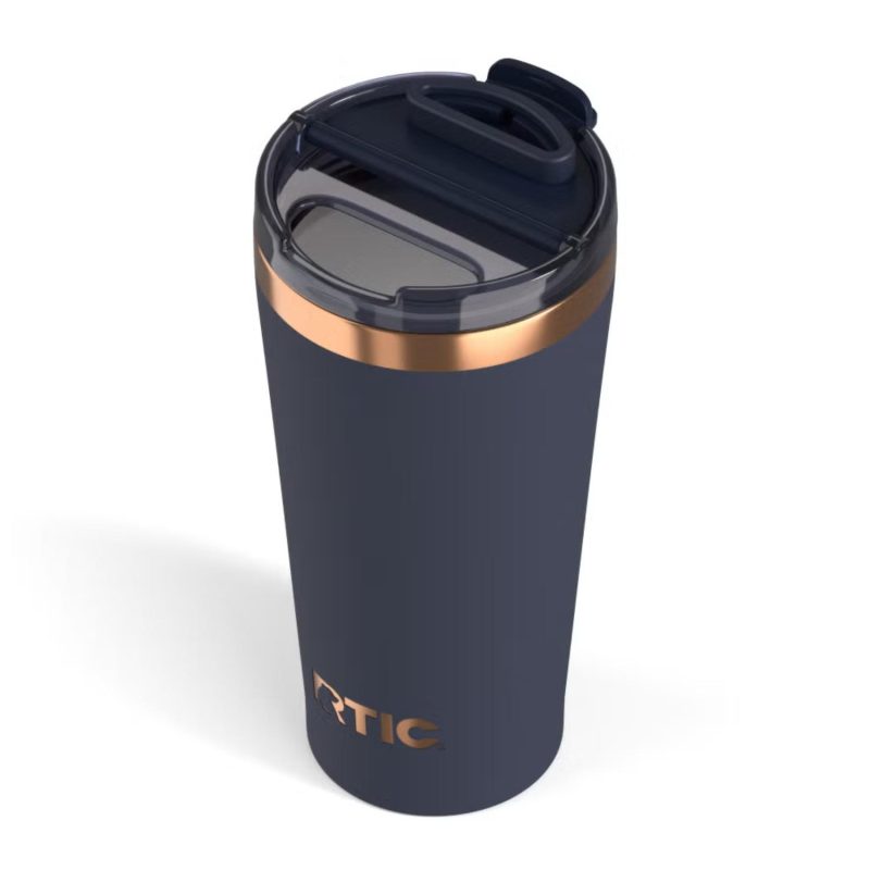 Custom 18 oz RTIC® Stainless Steel Ceramic Lined Happy Hour Pint Tumbler - 7