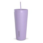 Custom 25 oz Hydrapeak® Stainless Steel Insulated Tumbler w/ Lid and Straw - 1