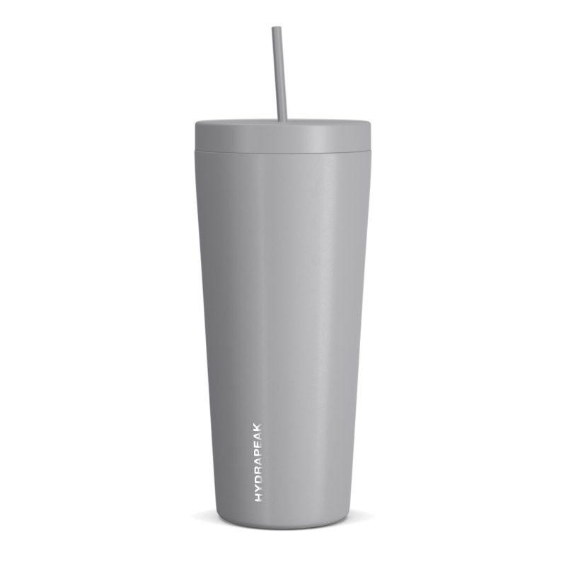 Custom 25 oz Hydrapeak® Stainless Steel Insulated Tumbler w/ Lid and Straw - 2