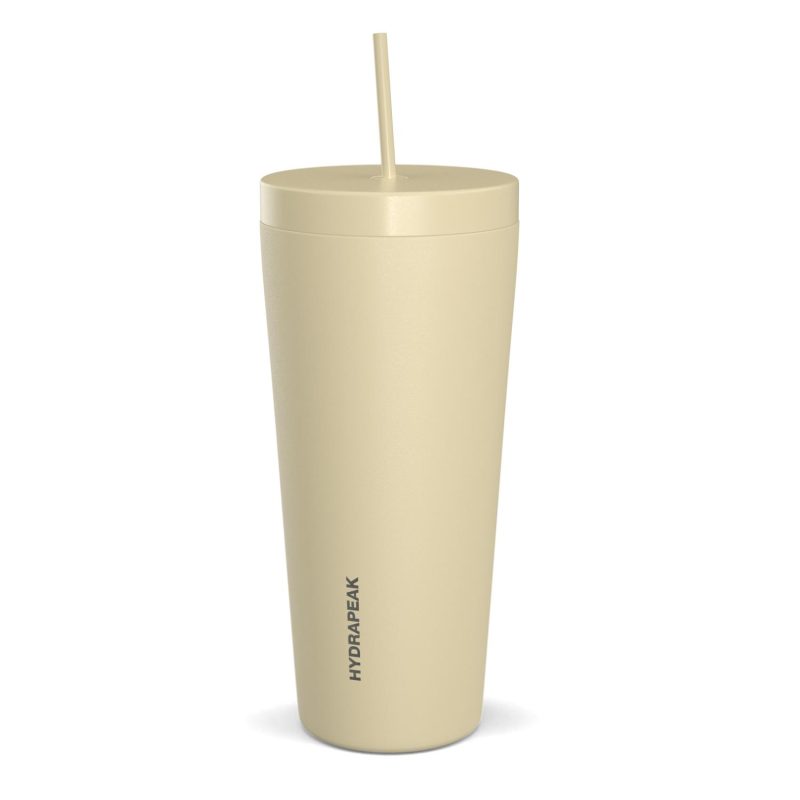 Custom 25 oz Hydrapeak® Stainless Steel Insulated Tumbler w/ Lid and Straw - 5