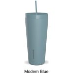 Custom 25 oz Hydrapeak® Stainless Steel Insulated Tumbler w/ Lid and Straw - 2
