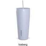 Custom 25 oz Hydrapeak® Stainless Steel Insulated Tumbler w/ Lid and Straw - 3