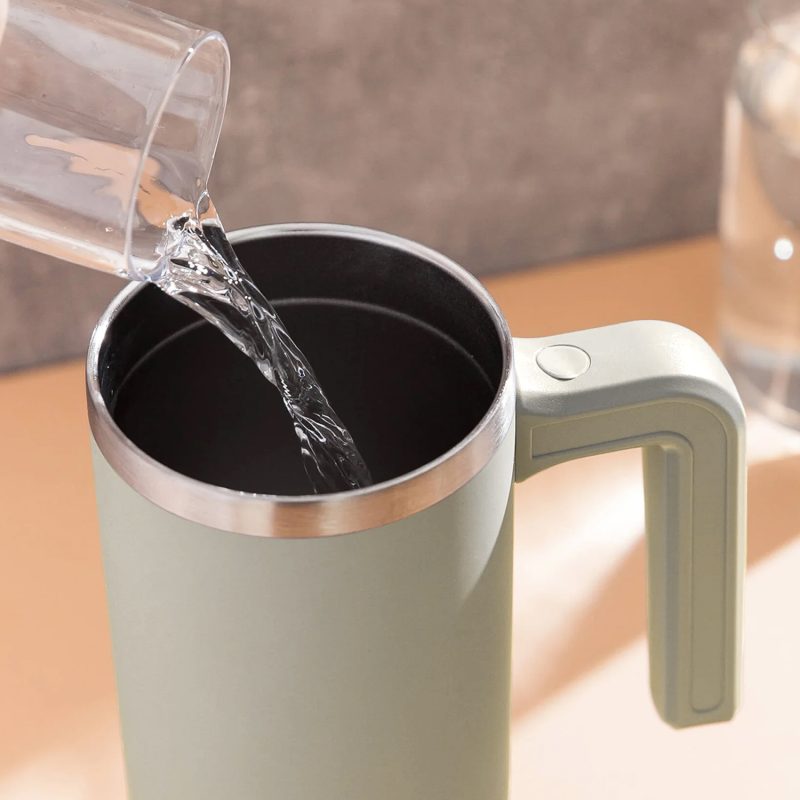 Custom 32 oz Hydrapeak® Stainless Steel Insulated Tumbler With Handle and Straw Lid - 3