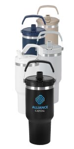 Custom 34oz Urban Peak Pinnacle Flip Straw Tumbler