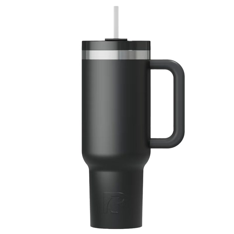 Custom 40 oz RTIC® Leak-Resistant Ceramic Lined 3-in-1 Lid Road Trip Tumbler - 1