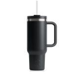 Custom 40 oz RTIC® Leak-Resistant Ceramic Lined 3-in-1 Lid Road Trip Tumbler - 3