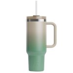 Custom 40 oz RTIC® Leak-Resistant Ceramic Lined 3-in-1 Lid Road Trip Tumbler - 8