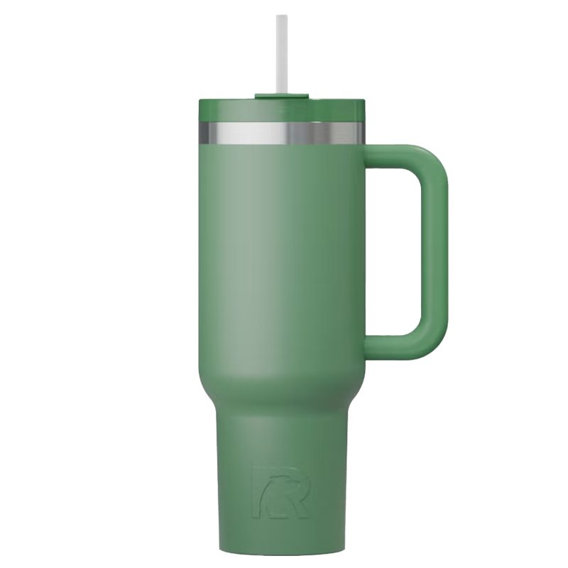 Custom 40 oz RTIC® Leak-Resistant Ceramic Lined 3-in-1 Lid Road Trip Tumbler - 9