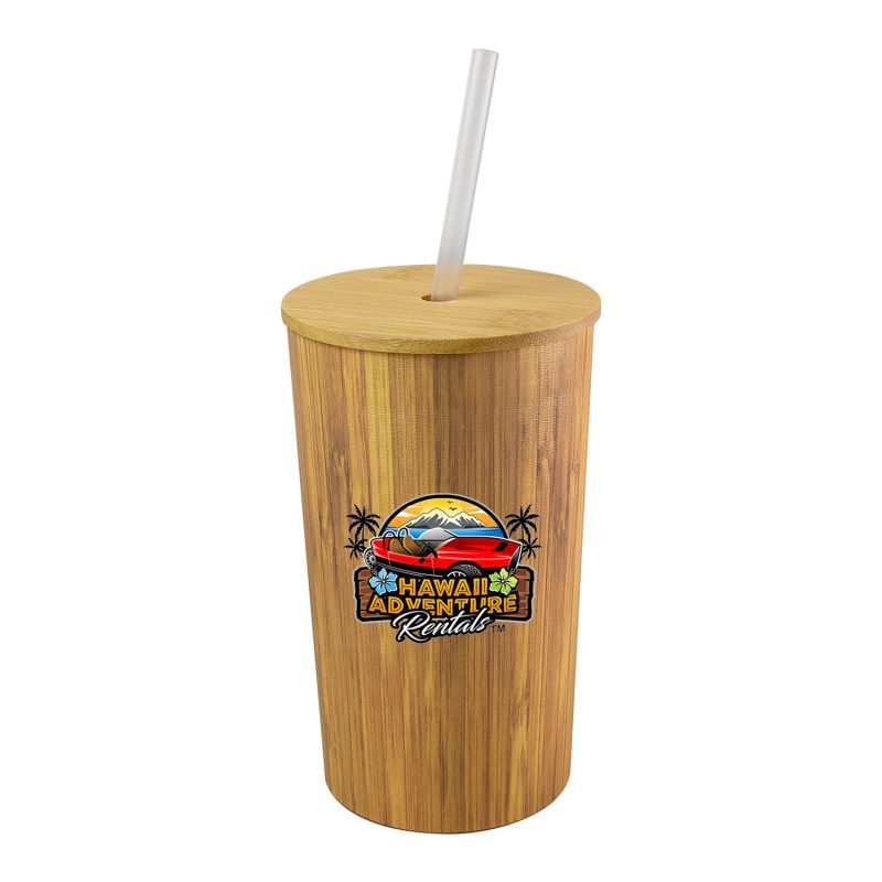 Custom Bamboo Pattern Full ColorTumbler - 2