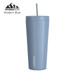 Custom HYDRAPEAK 25oz Traveler Tumbler with Handle and Straw Lid - 5