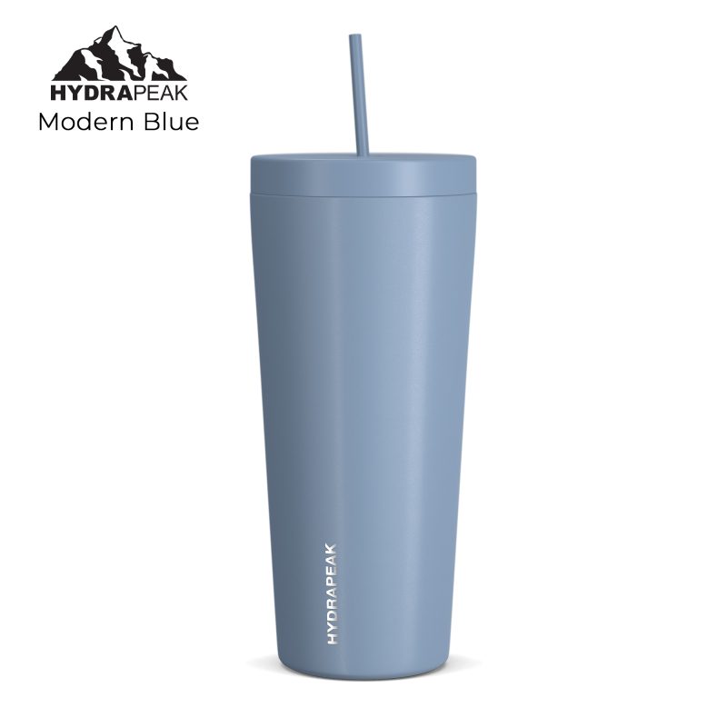 Custom HYDRAPEAK 25oz Traveler Tumbler with Handle and Straw Lid - 5