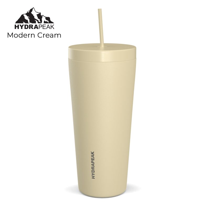 Custom HYDRAPEAK 25oz Traveler Tumbler with Handle and Straw Lid - 6
