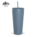 Custom HYDRAPEAK 25oz Traveler Tumbler with Handle and Straw Lid - 8