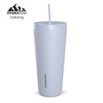 Custom HYDRAPEAK 25oz Traveler Tumbler with Handle and Straw Lid - 9