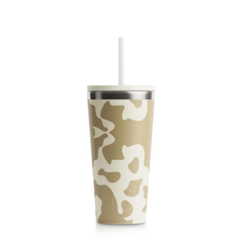 Custom Spring Flavored 20 Oz RTIC® Tumbler with Ceramic lining and Straw - 1