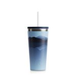 Custom Spring Flavored 20 Oz RTIC® Tumbler with Ceramic lining and Straw - 8
