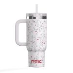 Custom Sunny Summer 30 oz RTIC® Road Trip Tumbler with Handle - 9