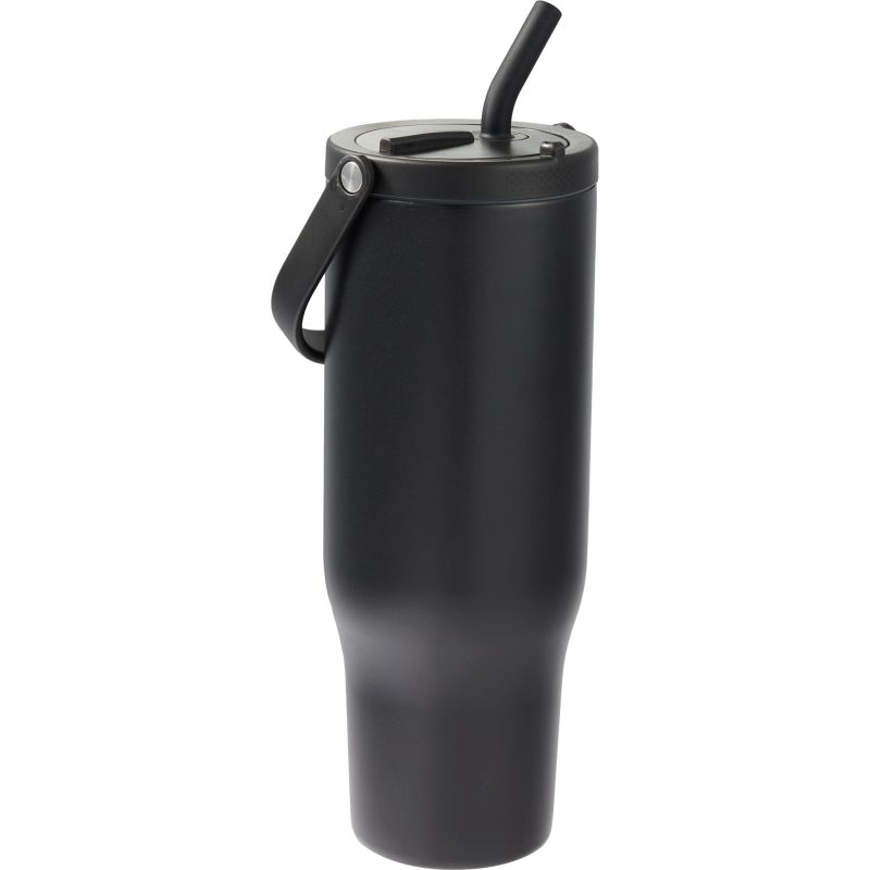 Custom Trinity Recycled Straw Leak proof Tumbler 30oz - 4
