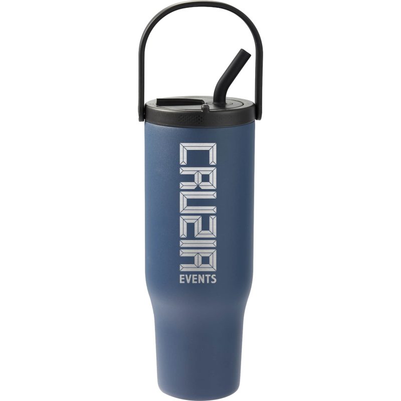 Custom Trinity Recycled Straw Leak proof Tumbler 30oz