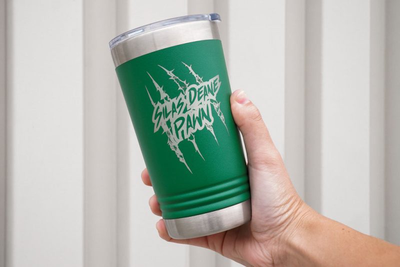 Custom 16 oz Polar Camel Metal Pint Tumbler - 4
