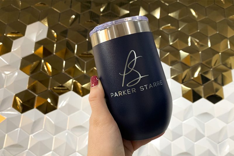 Custom 16 oz. Polar Camel Metal Wine Tumbler - 3