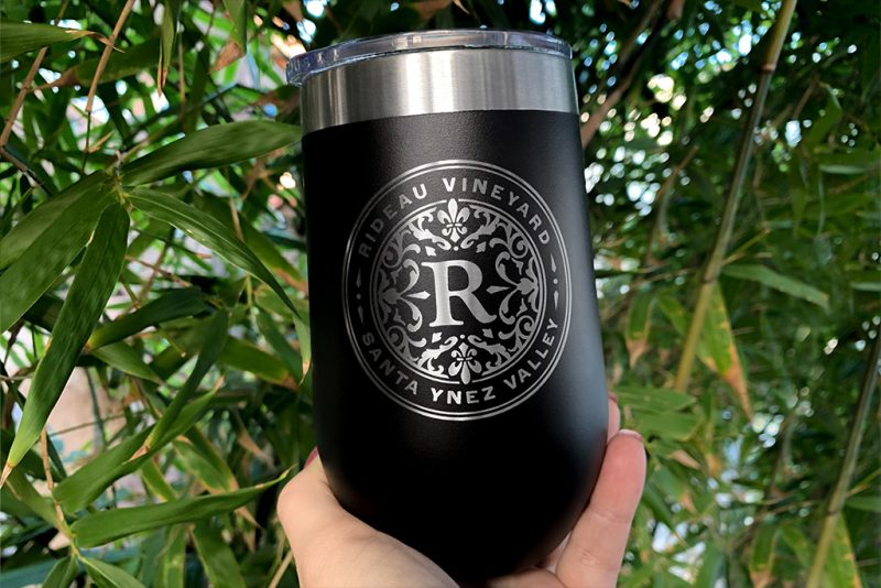 Custom 16 oz. Polar Camel Metal Wine Tumbler - 7