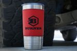 Custom 20 oz Leatherette Polar Camel Metal Tumbler