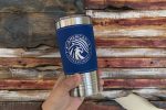 Custom 20 oz Leatherette Polar Camel Metal Tumbler - 4