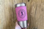 Custom 20 oz Leatherette Polar Camel Metal Tumbler - 5