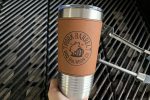 Custom 20 oz Leatherette Polar Camel Metal Tumbler - 6