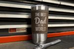 Custom 20 oz Leatherette Polar Camel Metal Tumbler - 7