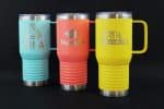Custom 20 oz Polar Camel Metal Travel Mug