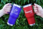 Custom 20 oz Polar Camel Metal Travel Mug - 3