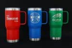 Custom 20 oz Polar Camel Metal Travel Mug - 6