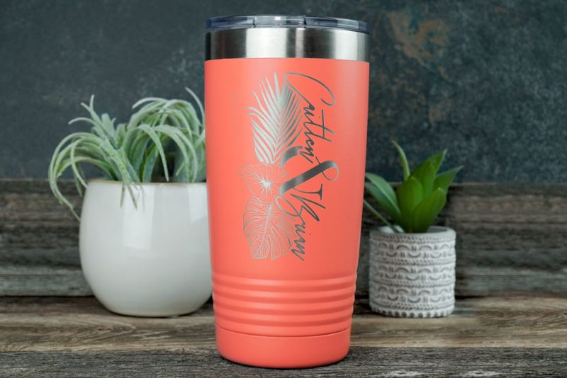 Custom 20 oz Polar Camel Metal Tumbler - 7